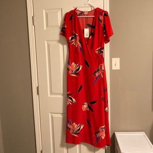 A New Day Floral Midi Dress
